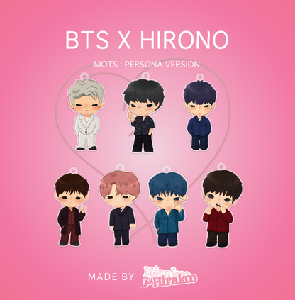 [PREORDER] BTS HIRONO x KEYCHAINS