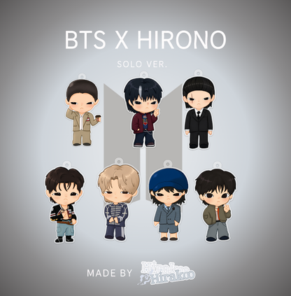 [PREORDER] BTS HIRONO x KEYCHAINS