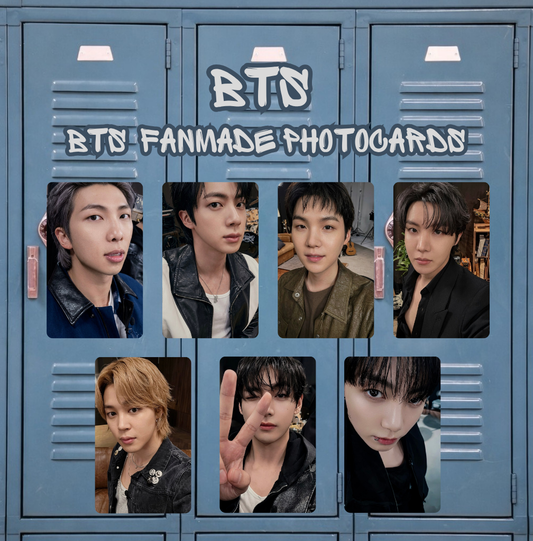 BTS KEEP SWIMMING Weverse Raffle Event photocards fanmade