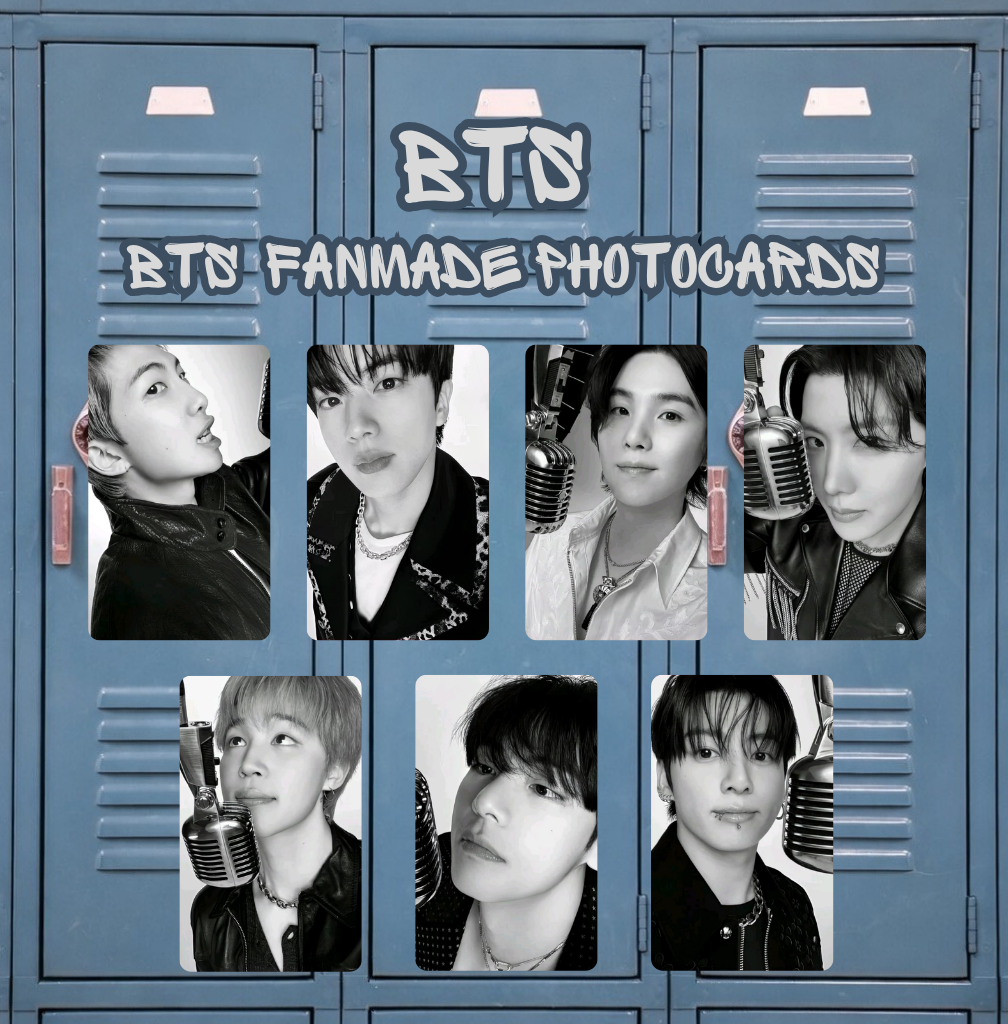 BTS ARIRANG Weverse album ver. fanmade photocards