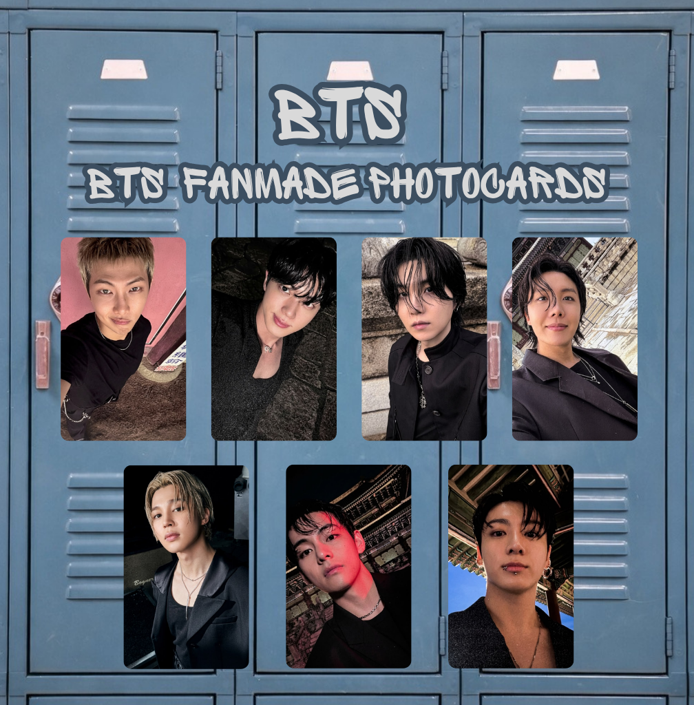 BTS ARIRANG Rooted in Korea fanmade photocards