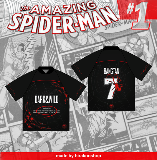 [PREORDER] DARK & WILD X SPIDERMAN OVERSIZE JERSEY
